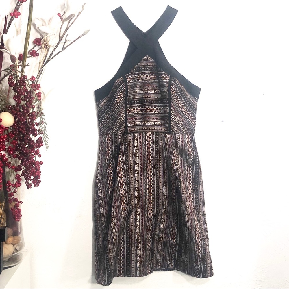 nwt bcbg • halter midi dress